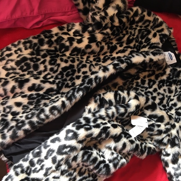Old navy cheetah/leopard coat - Picture 4 of 6